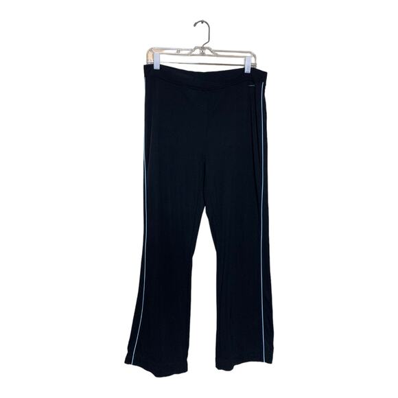 Liz Claiborne black pull on sweat pants size large - Picture 8 of 8